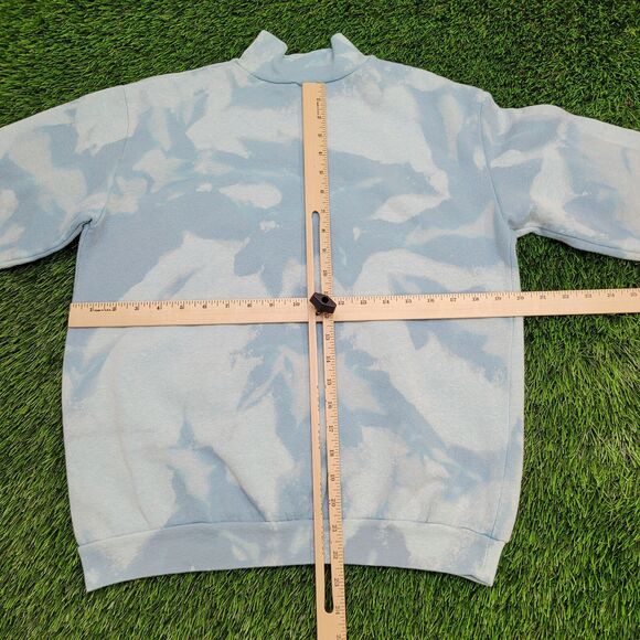 Vintage Beverly-Hills Sweatshirt Women Medium 20x22 Blue USA - Picture 4 of 14